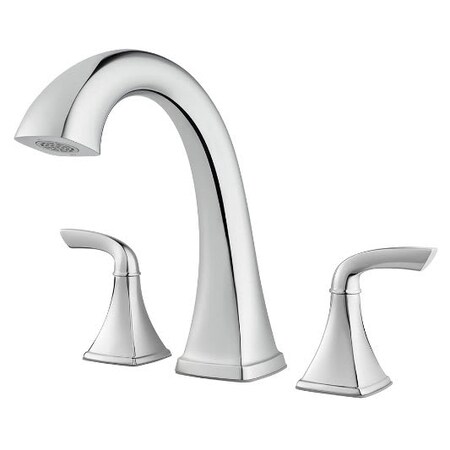 Pfister Tub Trim, 3, Deck, Polished Chrome RT6-5BSC